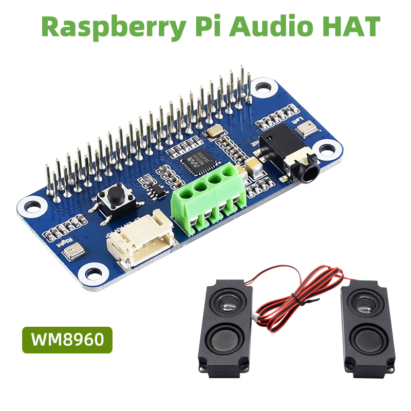 Turing Pi 2 - Himbeer-Pi-HiFi-Soundkarte wm8960 Audio-Hut Stereo-Codierung Decodierung Play