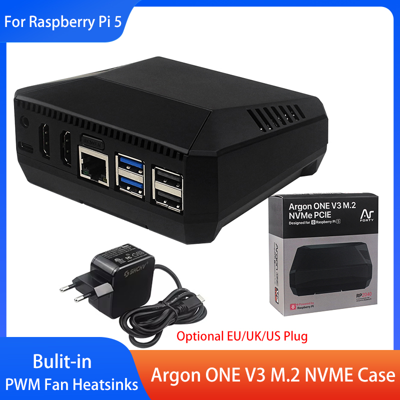 Turing Pi 2 - Argon ONE V3 M.2 NVME Gehäuse