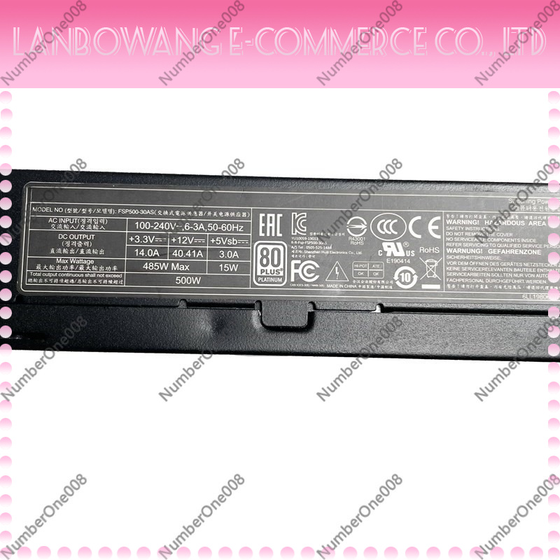 500W Flex ATX Netzteil 80 PLUS – Atx Power Supply 1U Flex 500W Bewertung und Preis